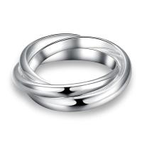 Andara Anillo de Plata Esterlina  Diseño de Tres Circuitos Ideal para Mujeres - details 0