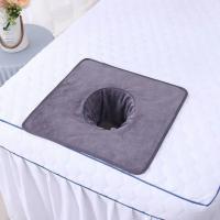 Toalla facial de masaje gruesa profesional, toalla suave y transpirable para salón de belleza, reutilizable con almohadillas para reposacabezas con agujeros, accesorios para el hogar - details 16