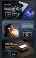 Auriculares Bluetooth Inalámbricos SANLEPUS 2024, Pantalla Digital Táctil Inteligente, Bluetooth 5.3 con Micrófono HD, HiFi Estéreo, Reducción de Ruido, 32H de Reproducción, Control Táctil, Compatibles con Android y iPhone - details 13