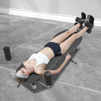 Máquina de estiramiento de espalda para el hogar y el gimnasio, sistema de tracción de la columna Lumbar, ensanchador de ligamento negro - details 4