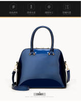 Nuevo bolso de concha brillante de charol para mujer, moda europea y americana, bandolera de hombro. - details 10