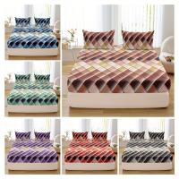 Juego De Cama Con Estampado De Rombos, 3 Piezas, 1 Pieza, 2 Piezas, Funda De Almohada, Sin Núcleo - details 5