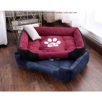 Cama de Hueso Cálida para Mascotas Almohada de Kennel de Algodón Lavable para Perros y Gatos - details 0