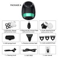 Afeitadora Eléctrica Recargable 5 en 1 para Hombres con Barba Máquina de Afeitar Resistente al Agua con Carga Rápida Uso Seco y Húmedo - details 13