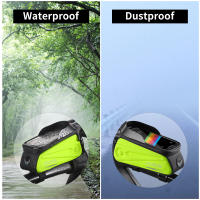 WEST BIKING-bolsa impermeable para teléfono, accesorio sensible a pantalla táctil de 7,0 pulgadas, para cuadro delantero de bicicleta de montaña o carretera - details 6