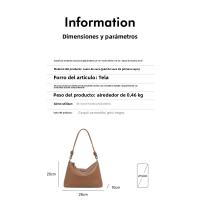 Bolso de Mano de Cuero de Vaca Primera Capa Manga Cruzada de Viaje Sencillo y Gran Capacidad - details 0