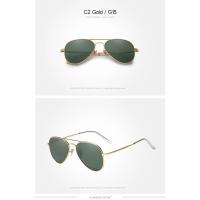 Gafas de Sol de Aleación de Pilot UV400 con Polarización Marco Completo con Estilo Retro Lujo para Mujeres Gafas de Parrasnis de Primavera/Verano - details 6