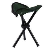 Jardín portátil para acampar al aire libre con trípode, silla VIE para pesca en la playa y picnic, taburete plegable de tres patas - details 13