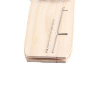 Parches de trenzado de madera rectangulares, accesorios de costura DIY, máquina de zurcir, telar, herramienta de tejido, herramienta textil - details 0