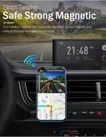 Soporte magnético de teléfono para coche, montaje con Clip magnético para GPS, Smartphone, soporte giratorio para iPhone y Xiaomi, 360 - details 6