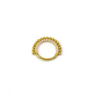 Pendientes de aro para piercing para mujer, aro con bisagras para el cartílago, hélice g23, cuentas de titanio, cz, para la nariz, segmento con bisagras, tragus, cartila, 1 unidad - details 4