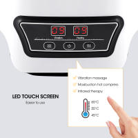 Masajeador de rodilla con calefacción para el dolor de articulaciones, almohadillas de terapia infrarroja, fisioterapia láser para artritis, pierna, codo, vibración de presión de aire - details 16