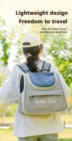 Mochila espaciosa grande para mascotas, cápsula espacial portátil para salir, bolsa transpirable con protector solar para gatos - details 3