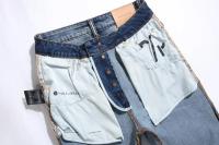 Vaqueros americanos y europeos de calle a la moda, versión auténtica de 24 años, pantalones casuales clásicos, estilo con agujeros para hombres y mujeres - details 4