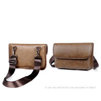Bolso de hombro vintage para hombre, bandolera de moda, bolsos pequeños, bolso de mano de cuero PU Retro - details 4