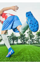 Botas de fútbol FG/TF para hombre, zapatos de fútbol profesionales Unisex, entrenamiento de hierba de alta calidad, deporte, ultraligero, antideslizante - details 16