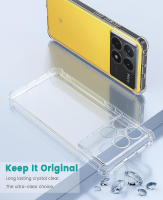 Funda de Silicona Suave Transparente Ultra Delgada para Xiaomi POCO X6 X5 X4 X3 M6 M4 M3 F5 F4 Pro 4G 5G GT Ultra A Prueba de Golpes - details 4
