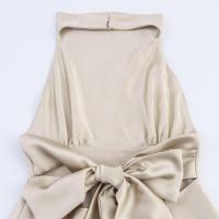 Vestido de satén elegante y versátil de nuevo estilo para mujer 8482341 - details 13