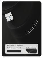 Camiseta de Algodón Groupy para Hombres Estilo Callejero Americano, Ajuste Suelto, Manga Corta, Cuello Redondo, Diseño Asimétrico, Moda Casual para Adolescentes y Adultos - details 6