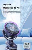 Ventilador Silencioso Potente Refrigeración de Funcionamiento Inclinación Variable de 360° - details 13