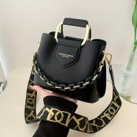 Bolso de Mano Tipo Cubo con Asa Superior, Bolso de Mano Moderno de PU, Bolso de Mano Casual para Mujer y Bolso Bandolera - details 3
