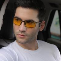 Gafas de sol polarizadas rectangulares para hombre, ultraligeras, para pescar y conducir, clásicas. - details 0