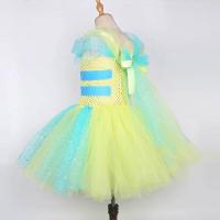 Vestido Tutu de Pescado Pato Vestido de Princesa Amarillo Brillante para Niñas - details 4