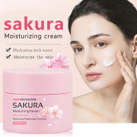 Crema de esencia Sakura, crema Facial de flor de cerezo, hidratante, sequedad y aspereza, el cuidado de la piel Facial hace que la piel sea tierna y delicada - details 6