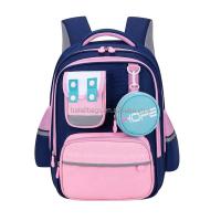 Mochila infantil de retales multicapa de nuevo color 2025 con gran capacidad y fácil almacenamiento, billetera desmontable para estudiantes - details 7