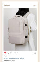 Mochila de gran capacidad para mujer, bolsa de escuela ligera grande, mochila de equipaje multifuncional, bolsa de viaje de viaje corto - details 2