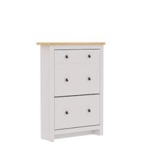 Zapatero con 2 cajones, Madera Aluminio, Gris, Conjunto de Muebles - details 12