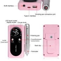 Pulidor de uñas recargable, 45000 RPM, bajo ruido, pulidor de uñas profesional, kit de accesorios para uñas - details 5