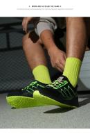 Zapatos de seguridad ultraligeros para hombre y mujer, zapatillas de trabajo antideslizantes con punta de acero, transpirables, 48 - details 17