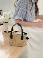 Diseño de bolso bolso de mujer bolso de paja nuevo bolso de playa de verano bolso tejido de moda bolso de mensajero - details 8
