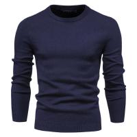 Suéter grueso de cuello redondo para hombre, jersey de punto cansado, tops de otoño e invierno - details 19