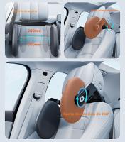 Almohada cervical para coche de 3 ejes |   Ganchos Dobles + Memoria Ortopédica |   Soporte Lumbar Ajustable |   Diseño Lateral para Dormir |   Universal para todos los coches |   Miravia España" - details 8