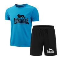 Conjunto Casual de Verano para Hombre Pantalones Cortos, Camiseta de Manga Corta, Conjunto Deportivo Transpirable y Secado Rápido - details 3