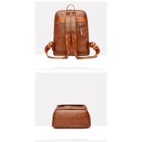 Bolso de cuero suave de gran capacidad para mujer, mochila informal de calle, versión coreana, nueva moda - details 10
