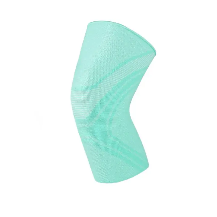 Rodillera deportiva elástica de cuatro lados, rodillera tejida de nailon resistente al desgaste, mangas de soporte para rodilla, Protector de rótula absorbente de sudor - 1