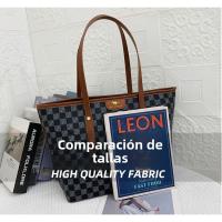 Bolso de mujer a cuadros de alta gama a la moda, bolso de hombro nuevo versátil de gran capacidad, bolso de mano Retro para exteriores, bolso de mano - details 9