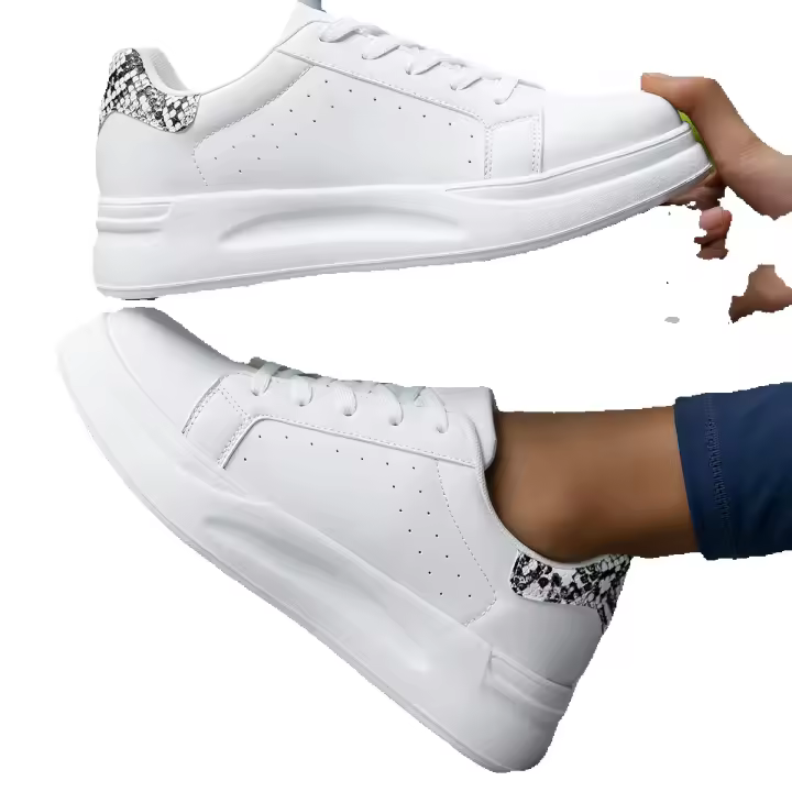 Zapatillas deportivas informales para mujer, zapatos planos a la moda, transpirables, cómodos y ligeros, antideslizantes, regalo - 1