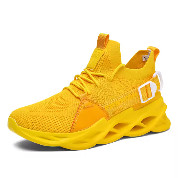 Zapatillas de deporte de malla transpirable para hombre, zapatos deportivos para correr, Unisex, ligeros, suaves y gruesos, con agujeros, para parejas, zapatillas deportivas, zapatos de mujer - 1