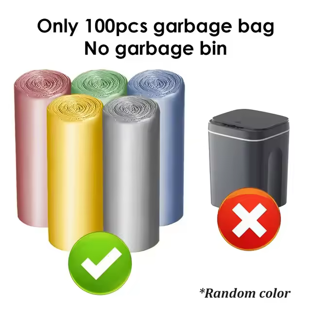 Cubo de basura inteligente con Sensor automático, papelera eléctrica sin contacto, impermeable, con tapa, para baño, 16l - 1
