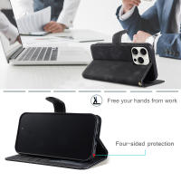 Funda clásica de cuero para teléfono móvil, carcasa con soporte para Xiaomi Redmi Note 13 Pro Plus 13R 12 Turbo 11 11S 10 10S 10T 9S 13C 12C 11A A3 - details 21