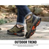 Zapatos de senderismo al aire libre anti-terciopelo para hombre, zapatos deportivos para viajes, senderismo, zapatos casuales para deportes al aire libre - details 5