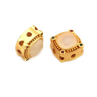 Pulseras de Abalorios Nepaleses Vintage 5PCS Matte Dorado Accesorios de Alta Calidad Rosediy - details 39