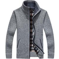 Suéteres de cuello alto para hombre, cárdigans informales, tops de otoño e invierno - details 5