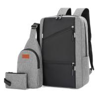 Mochila para Laptop de 15.6 pulgadas para Hombre Impermeable con Puerto de Carga USB Mochila de Negocios de Verano Resistente al Desgaste con Dacron Forro de Nylon - details 3