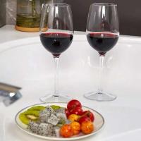 Copas de Vino de Plástico Tritan Unas 12.5 Oz Ideal para Celebraciones al Aire Libre, Bodas y Cumpleaños Paquete de 2/4 - details 5