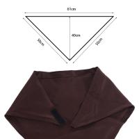 Suministros de cocina, gorro triangular para trabajo de cocina, pegamento de hilo, turbante de trabajo de varios colores, sombrero de camarera de algodón duradero para restaurante - details 2